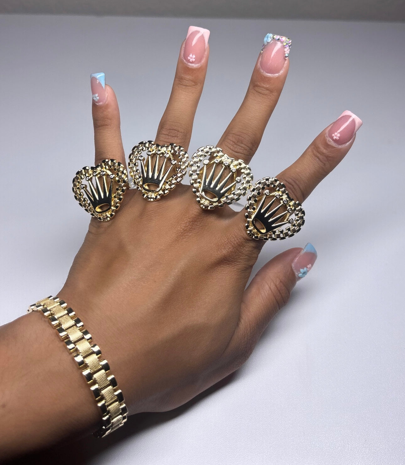 Crown Rolex HRT Ring