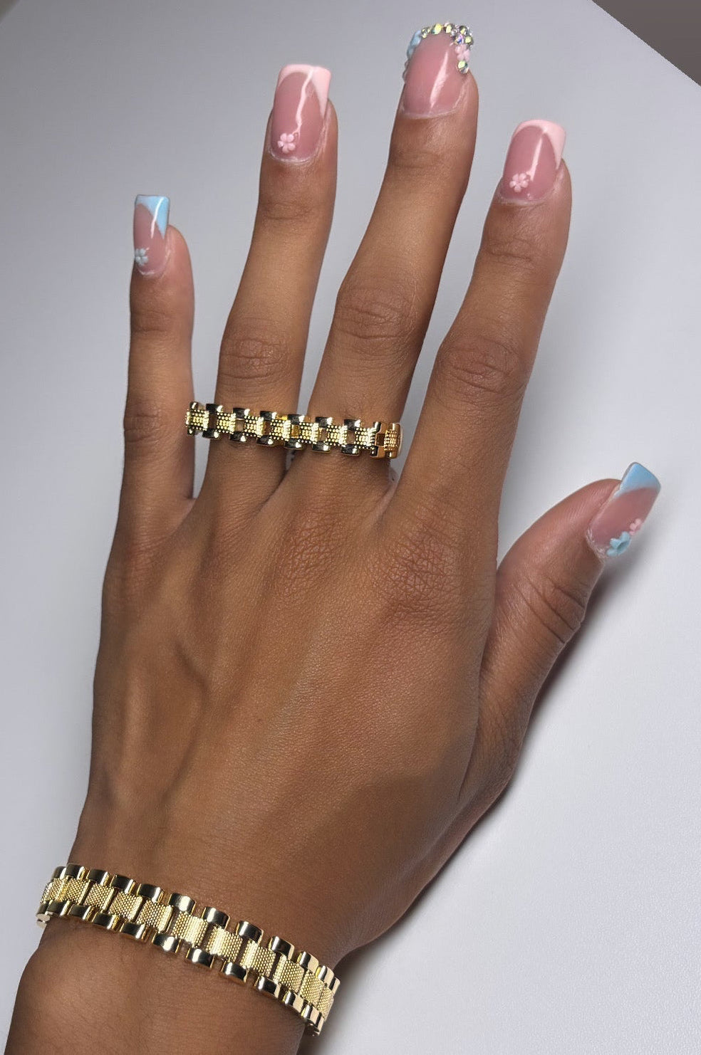 Rolex Two-Finger Ring