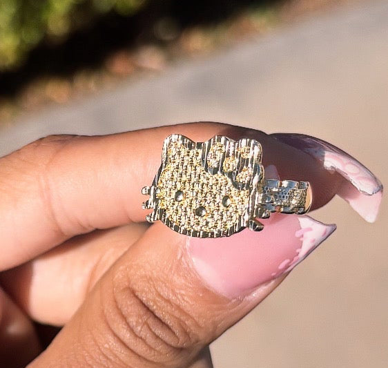 HK Face Rolex Ring