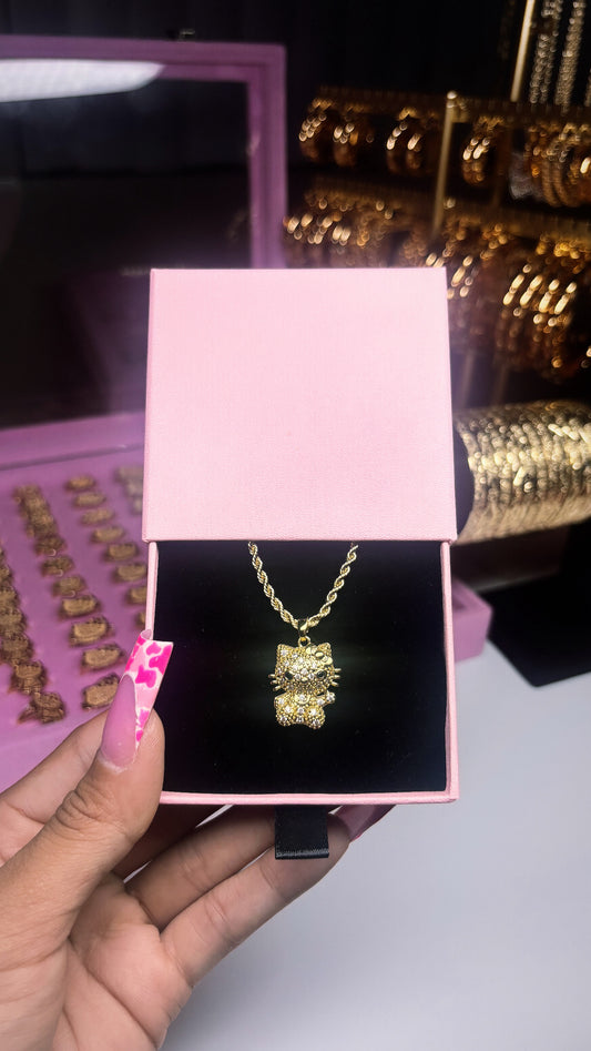 Gold HK Body Necklace