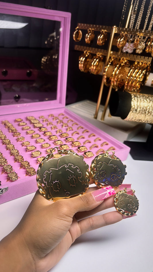 Betty Boop Hoops