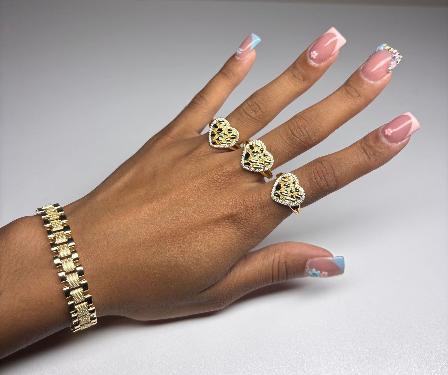 Diamond Nugget HRT Ring