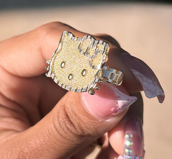 HK Face Rolex Ring Big