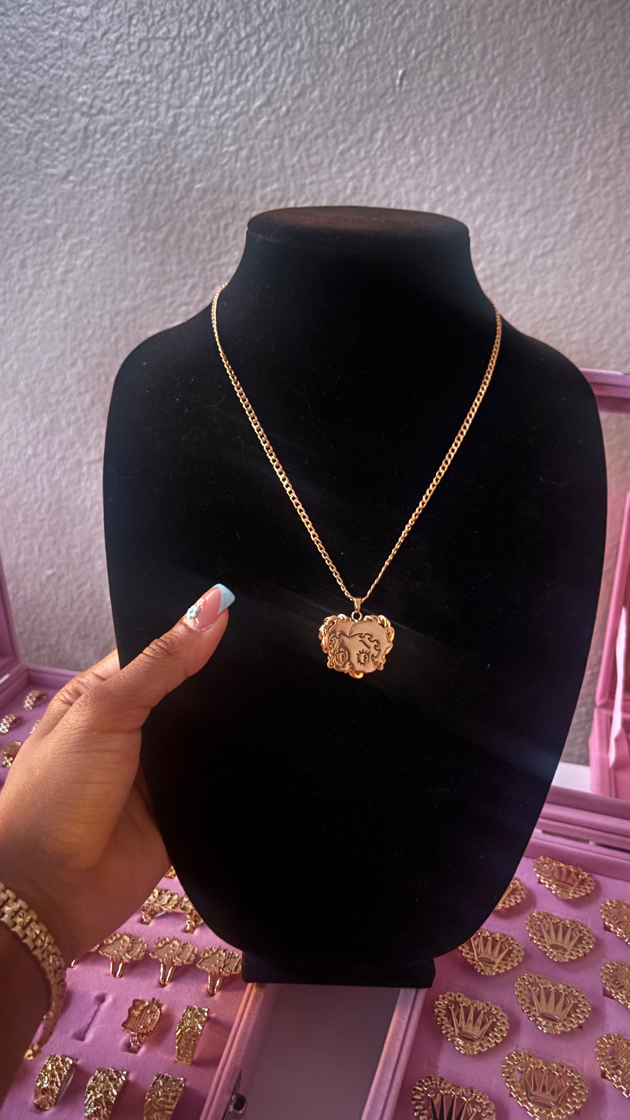 Betty Boop HRT Necklace