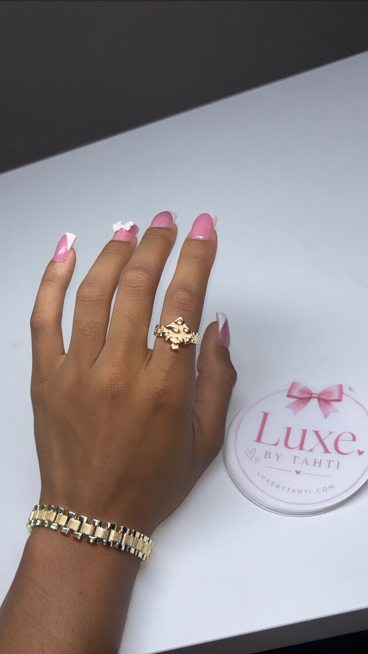 Spade Nugget Ring