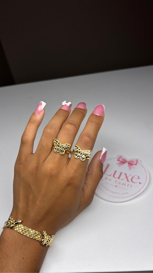 Butterfly Nugget Ring